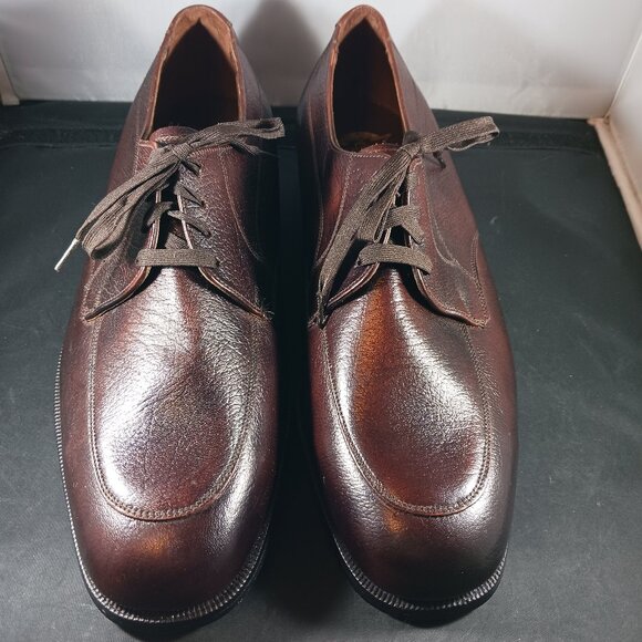 Vintage Florsheim Plain Toe Dress Shoes Men\'s size 8.5 3E (Wide) main image 4
